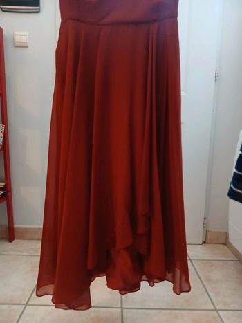 Robe terracotta