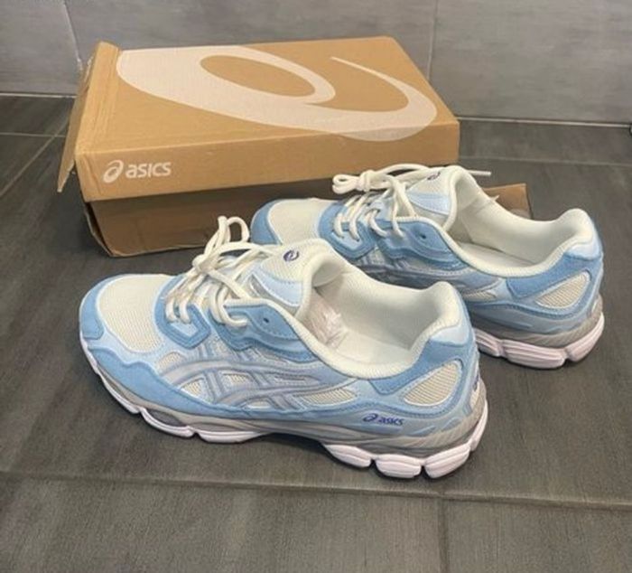 Asics gel nyc arctic sky bleu blanche 44 - photo numéro 4