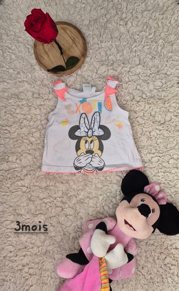 Débardeur minnie - 3mois 
