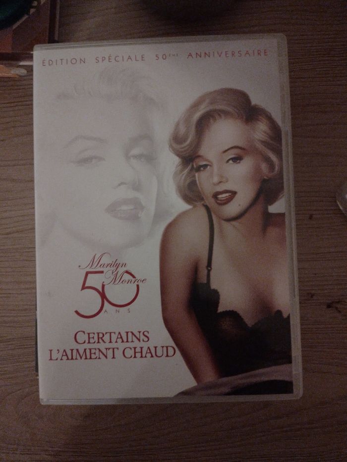 Dvd Marilyn Monroe certains l'aiment chaud
