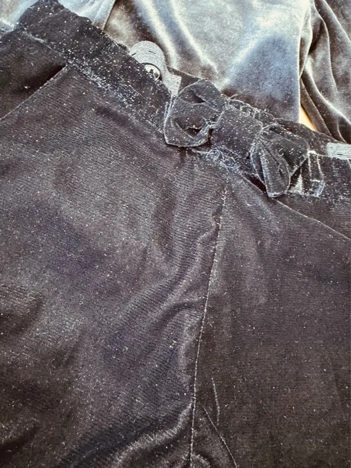 Taille 8 ans tenue 3 pièces fête fille multimarque noir blanc or * scintillant * 🎄 - photo numéro 6