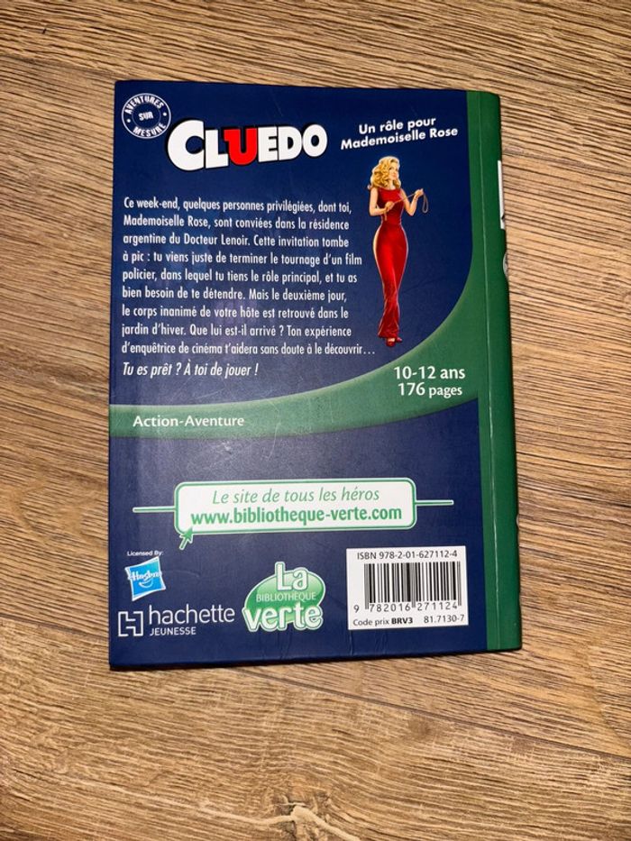 Un rose pour Mlle rose cluedo livre - photo numéro 3