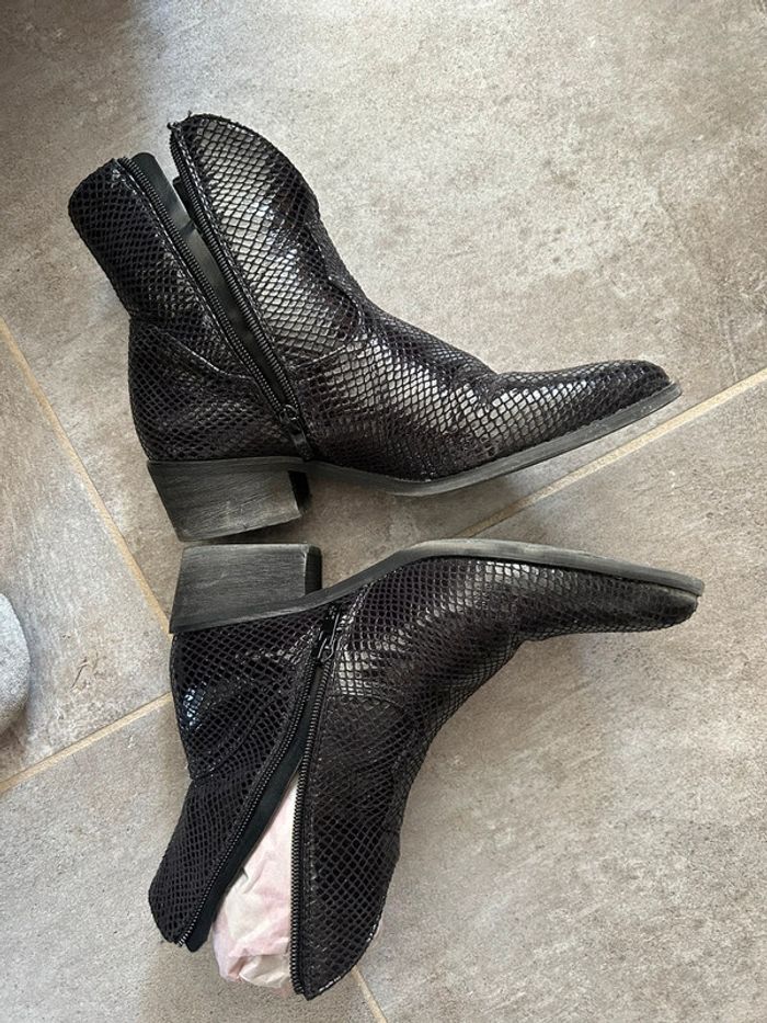 Bottines brillantes Les petites bombes T37 - photo numéro 5