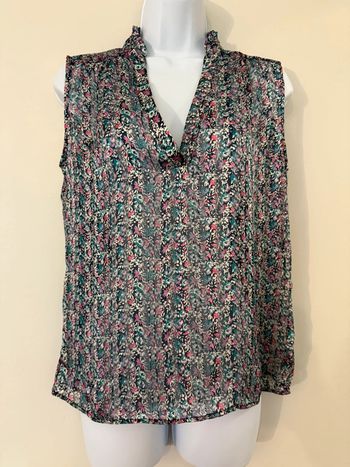 Jolie blouse fleurie Morgan