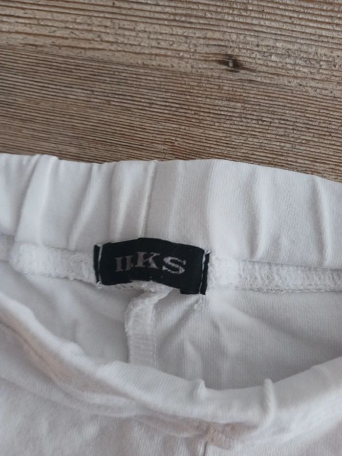 vends Legging fille blanc 4 ans IKKS - photo numéro 3