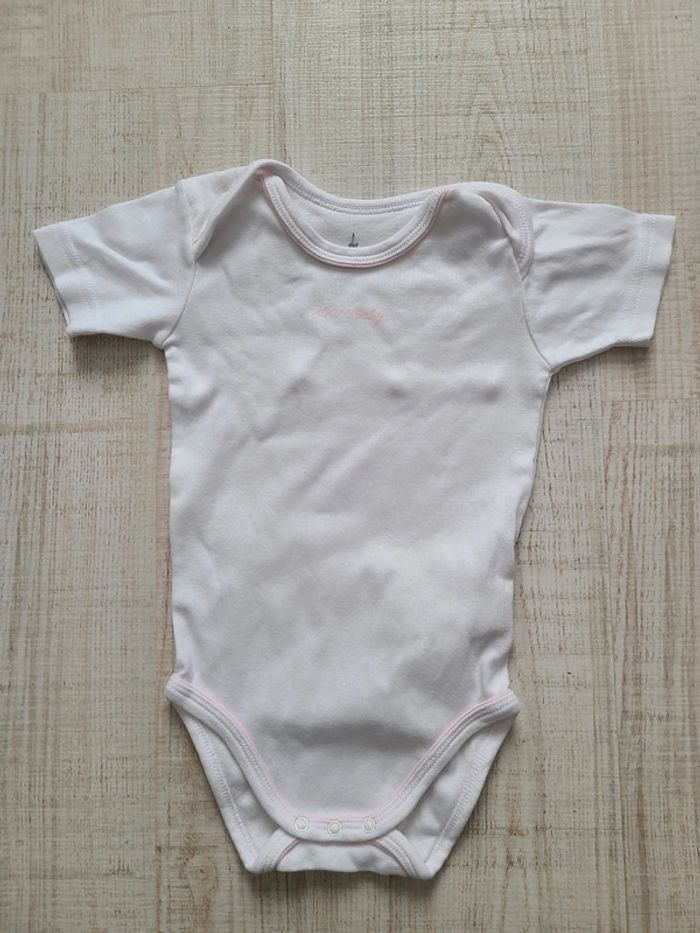 Body tex baby blanc taille 18 mois
