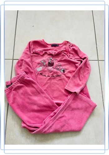 Pyjama velours 3 ans sergent major