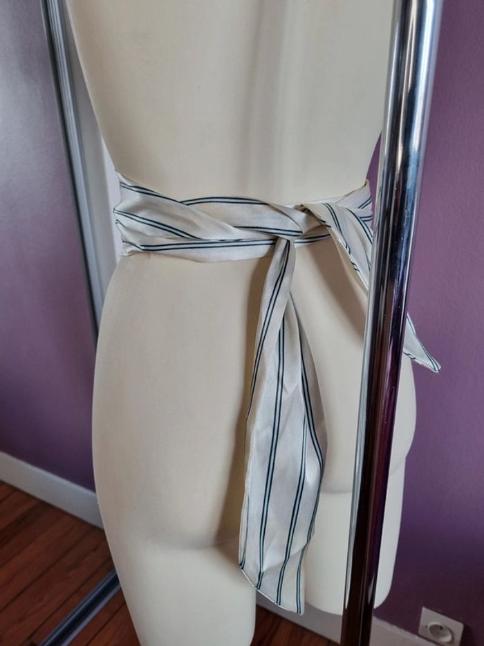 Ceinture en tissus rayé - photo numéro 4