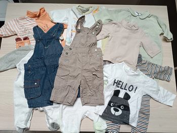 Lot vêtements 1 mois garçon