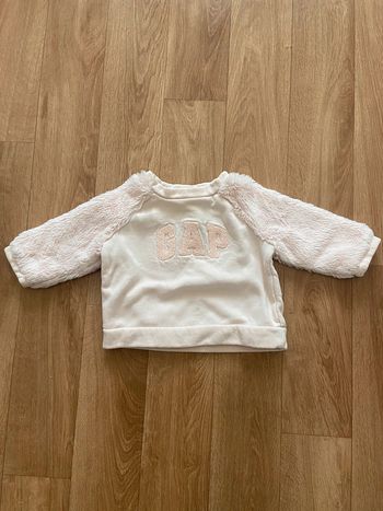 Sweat rose fille 3/6 M