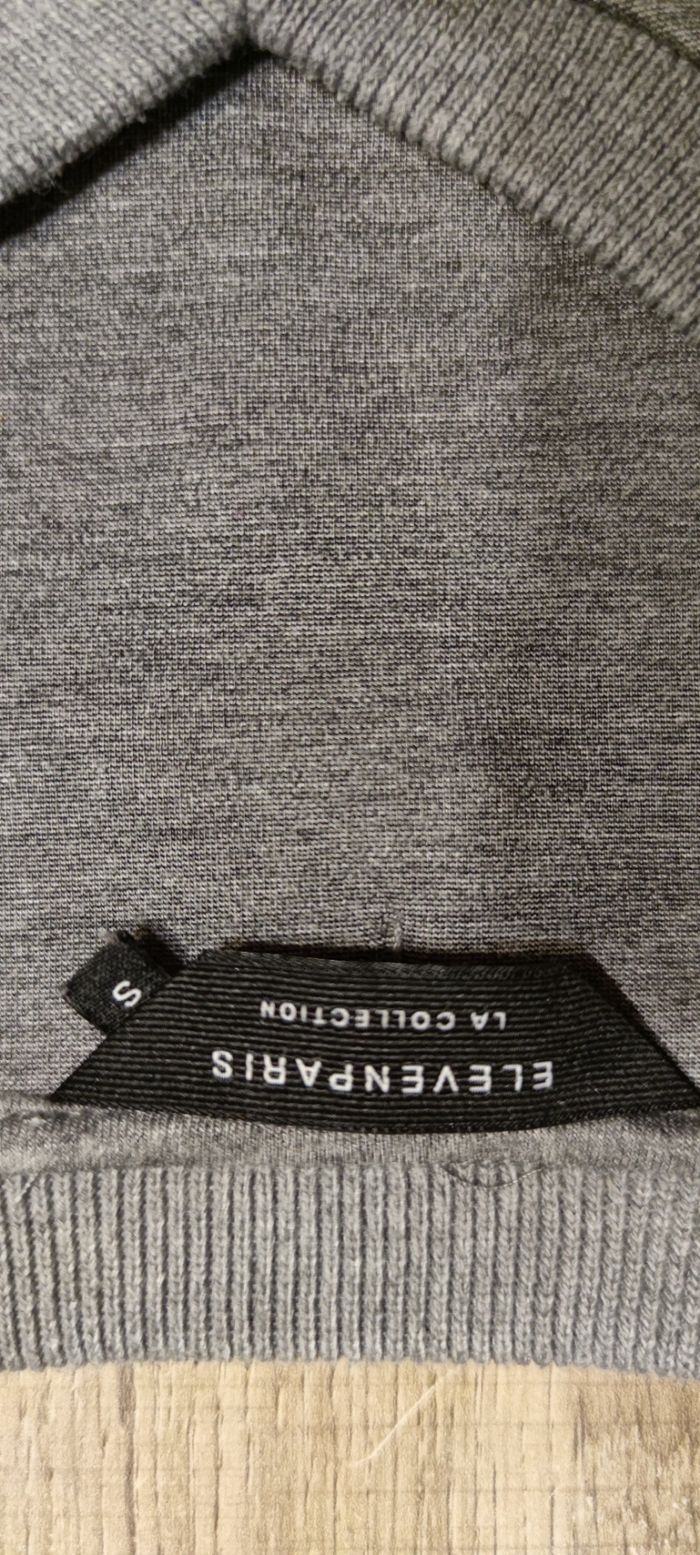 Robe Eleven Paris femme grise taille S manches longues très bon état - photo numéro 6