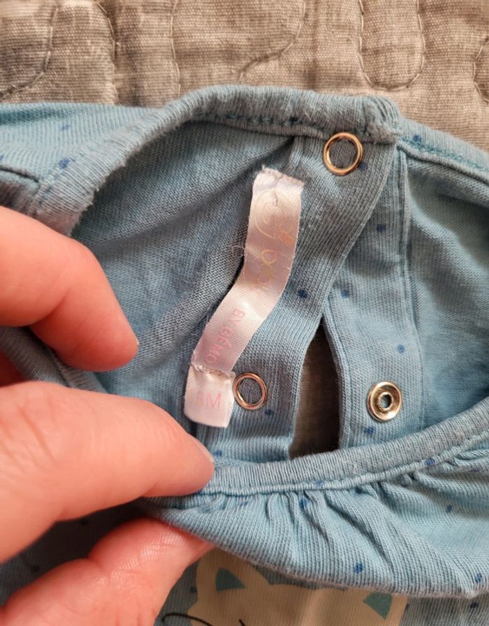 Tee shirt bleu gemo 18 mois - photo numéro 3