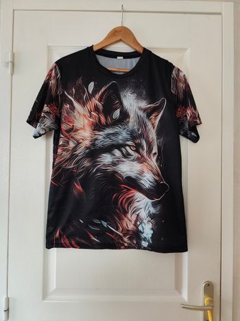 T-shirt loup neuf S
