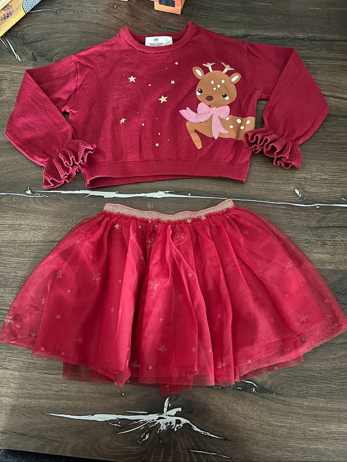 Ensemble de Noël fille H&M