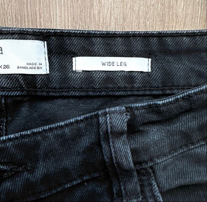 Jeans large neuf noir Taille 36 Bershka - photo numéro 7