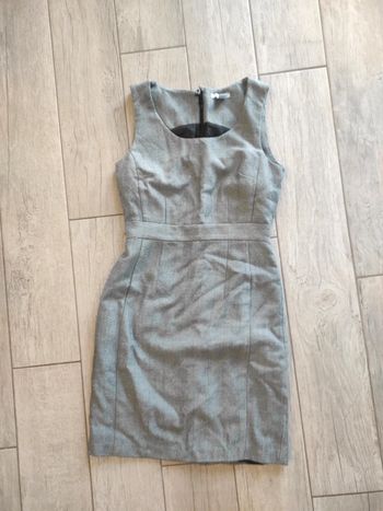 Robe tailleur chic gris H&M taille 38