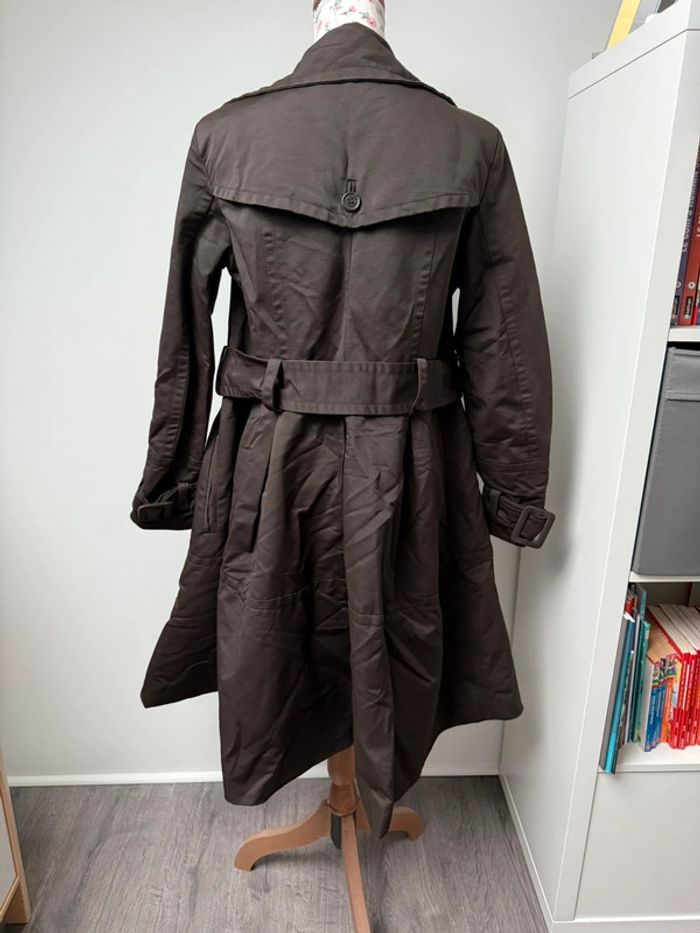 Trench marron imperméable Zara taille XL - photo numéro 3