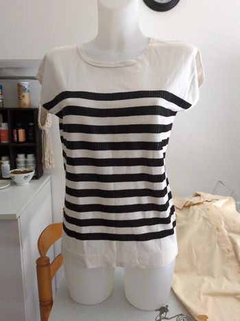 T-shirt marinière neuf 123.  36