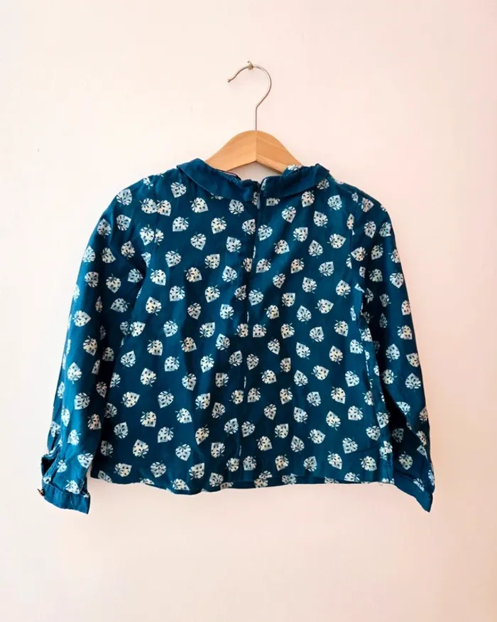 Blouse col claudine - photo numéro 3