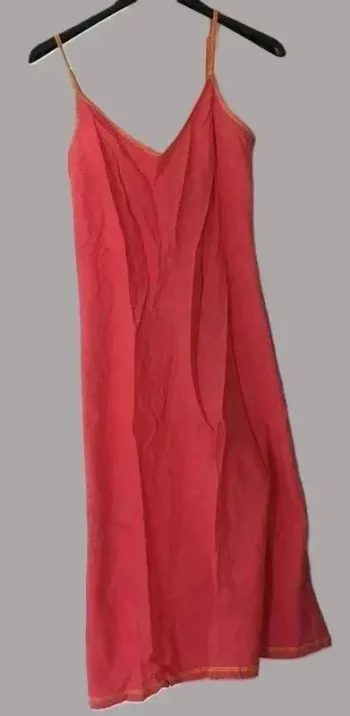 🌸 Robe d’été H&M – Taille M Corail/Fuchsia