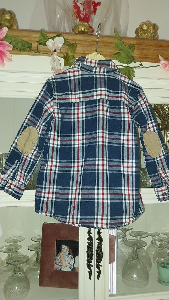 Chemise bucheron by H&M état neuf 12/18mois - photo numéro 2