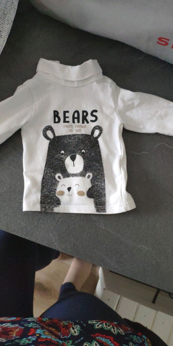 Sous pull 1 mois