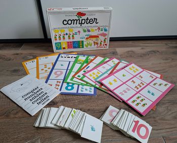 Compter, jeu du coquelicot,  Nathan 