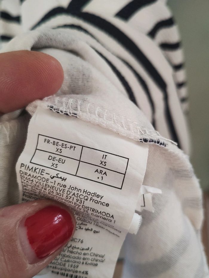 Robe rayée marinière XS - photo numéro 3