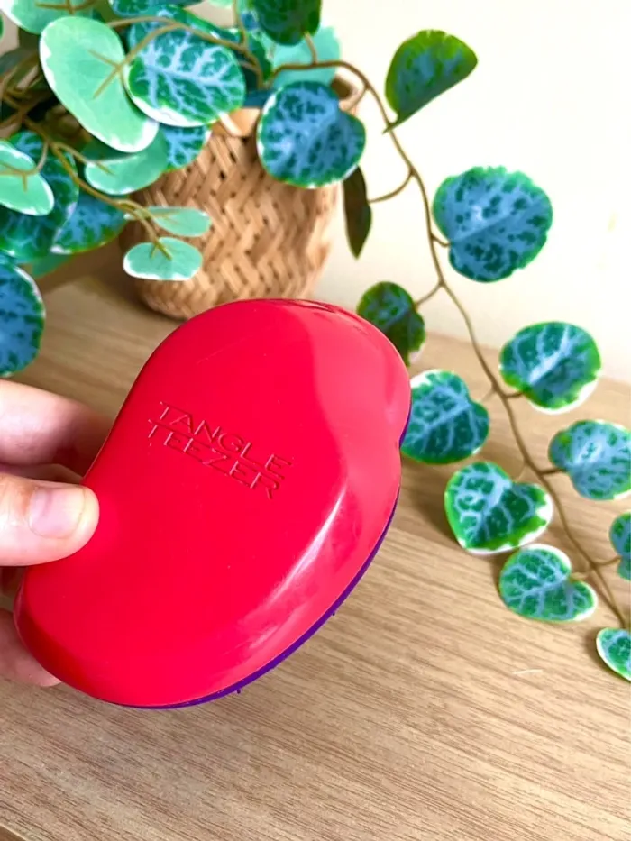 Célèbre Brosse tangel teezer et démêlante compacte violette et rose - photo numéro 2
