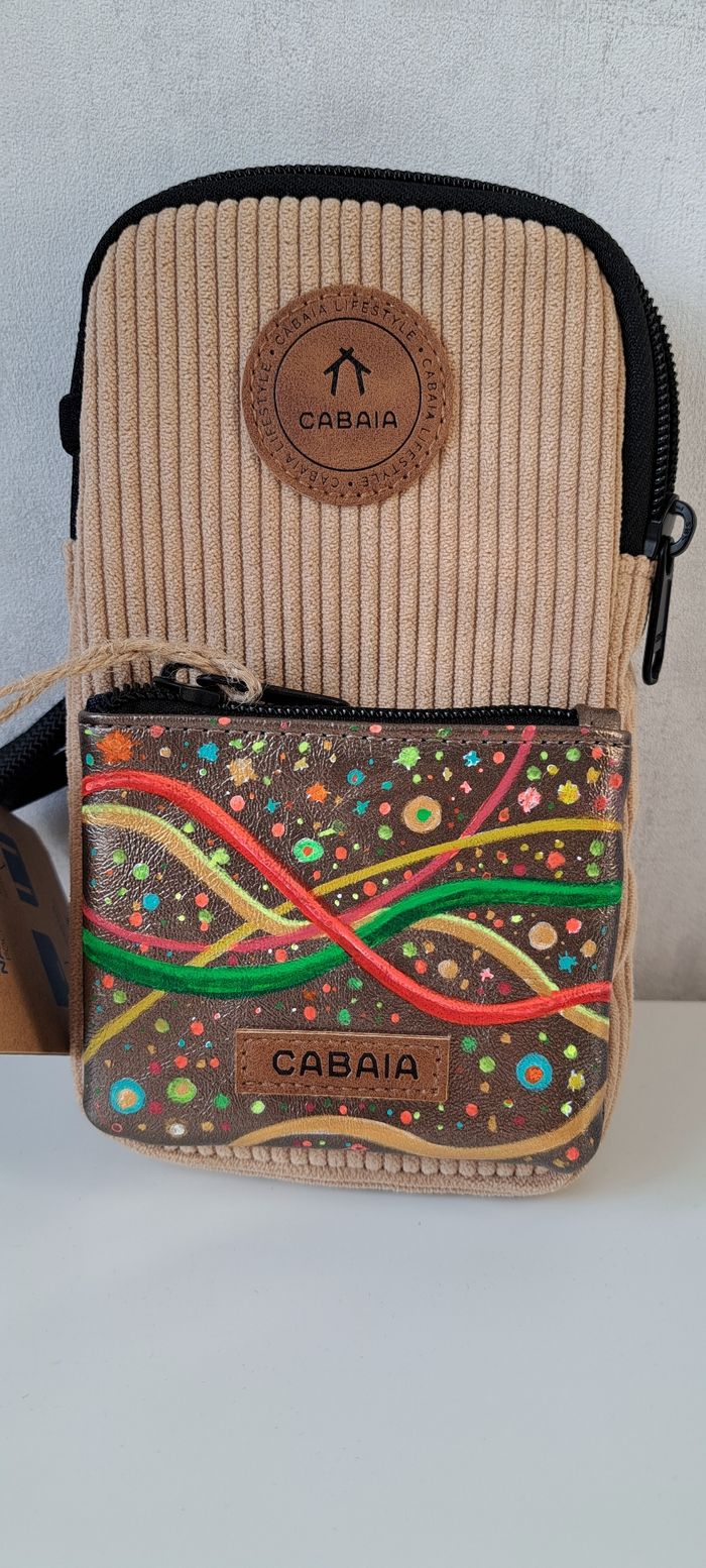 Pochette nano cabaïa louisville peinte