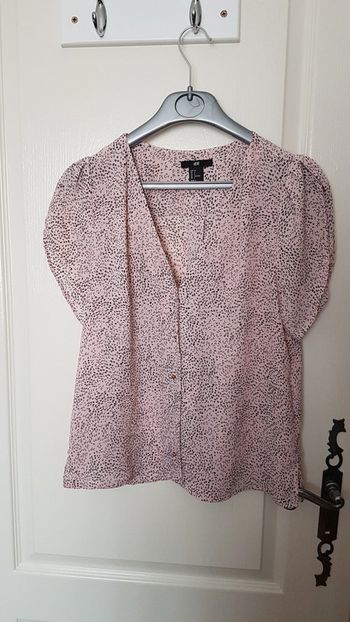 Haut fluide rose H&M T36