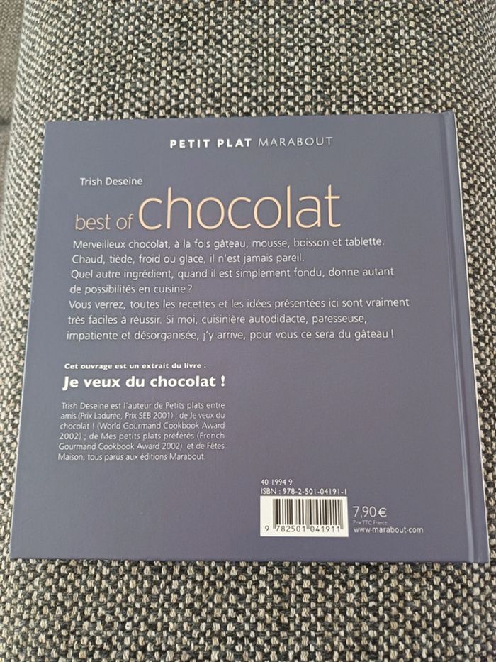 Livre Best of chocolat - photo numéro 2