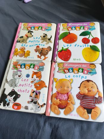 Lot de 4 livres L'imagerie des bébés