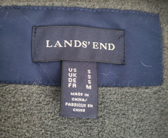 Manteau Lands' End – Bleu marine – Taille M - photo numéro 5
