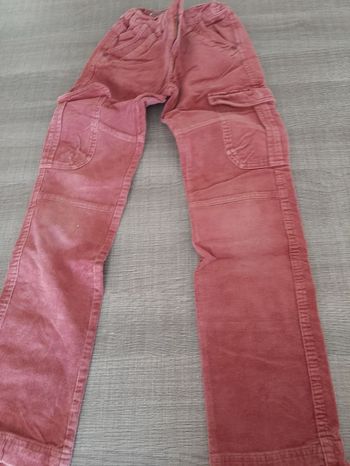 Pantalon pour garçon en velours 10 ans