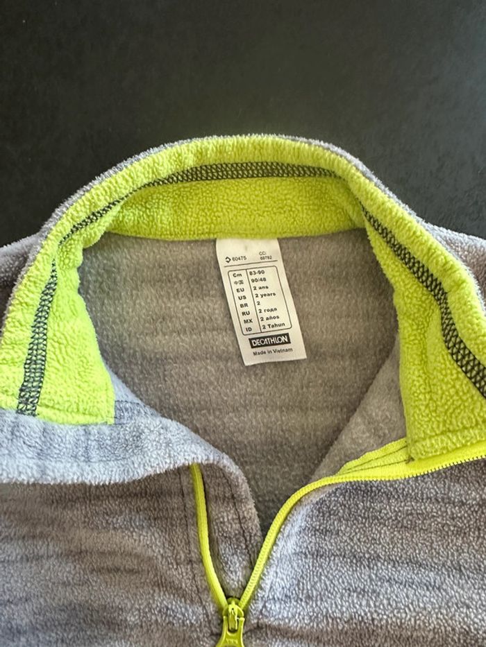 Polaire, pull quechua, 24 mois - photo numéro 3