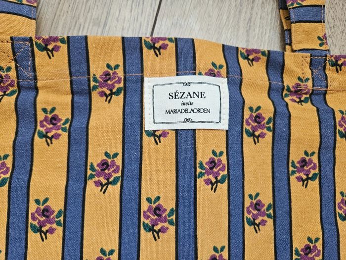 Tote bag neuf Sézane X Maria de la Orden - photo numéro 2