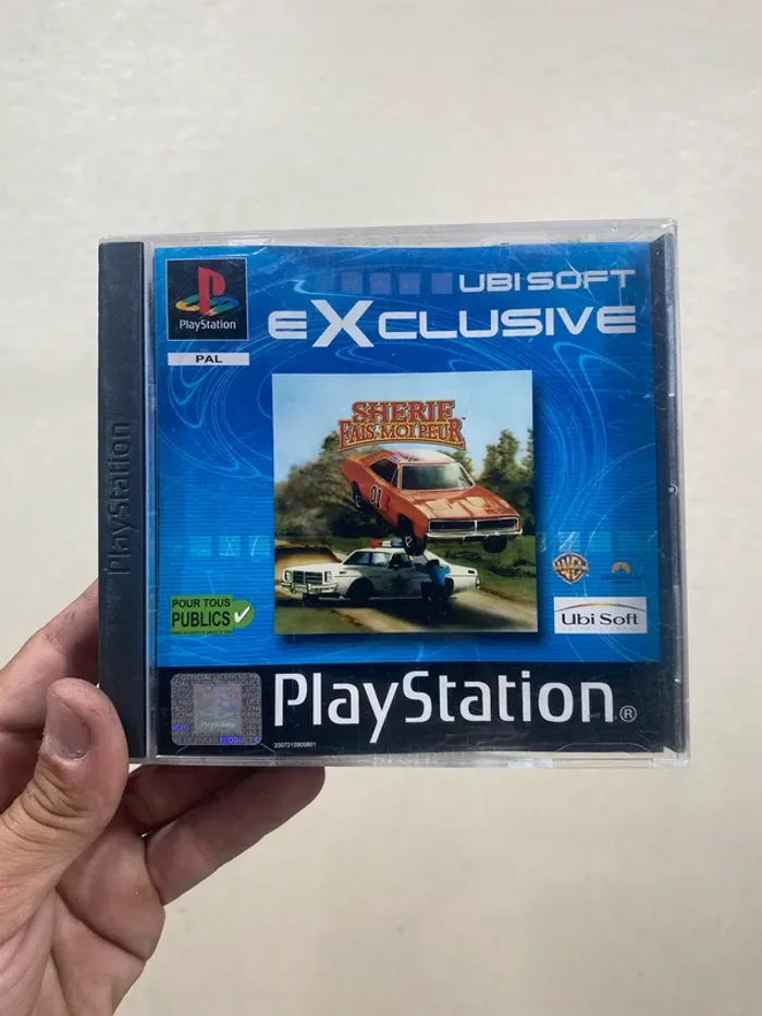 🎮 Jeu PS1 – Sherif fais-moi peur / The Dukes of Hazzard: Racing for Home – PAL FR