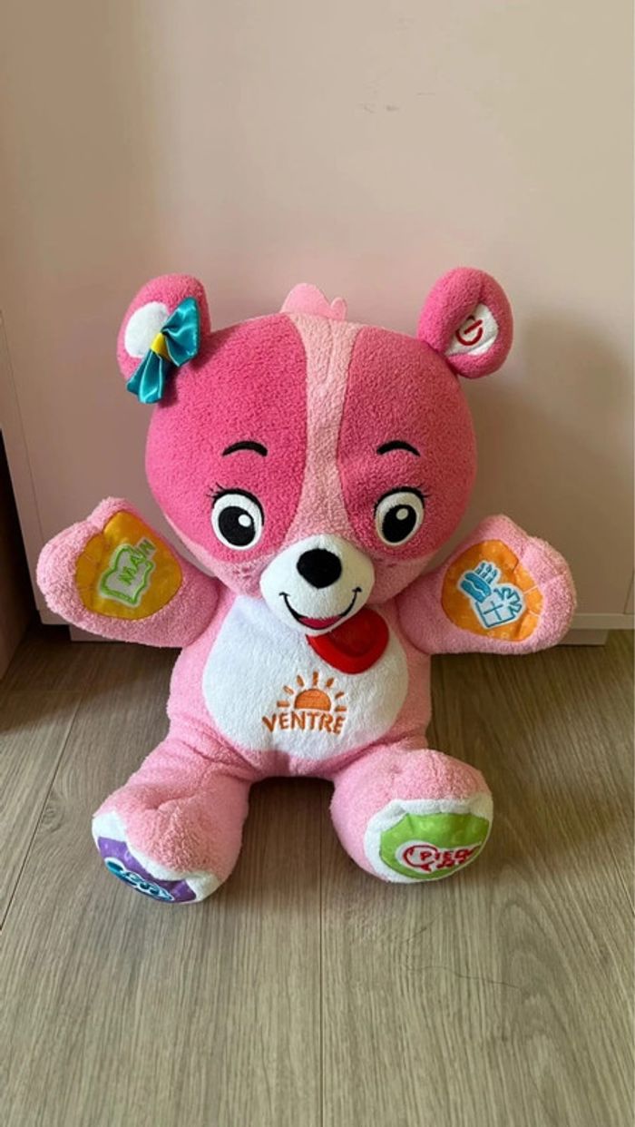 Peluche interactive ourson Nina - photo numéro 2
