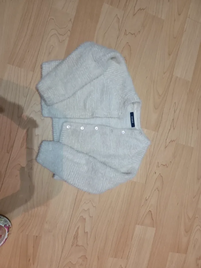 Gilet doux okaidi 3ans