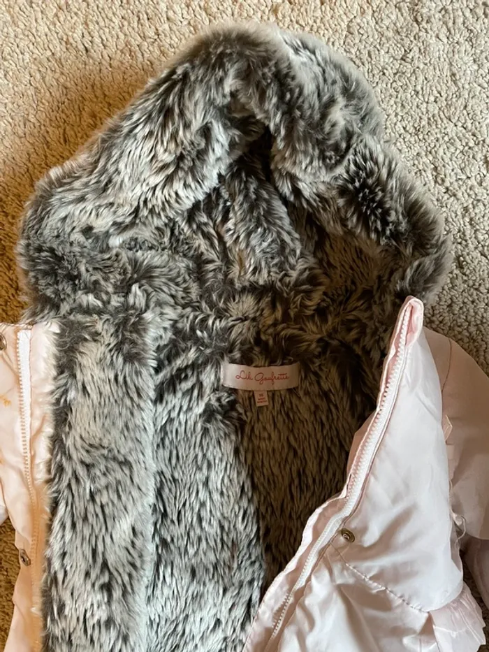 Manteau fourré fille - photo numéro 2