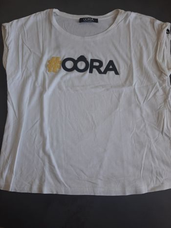 Tee shirt manche courte cache cache Oôra by m pokora