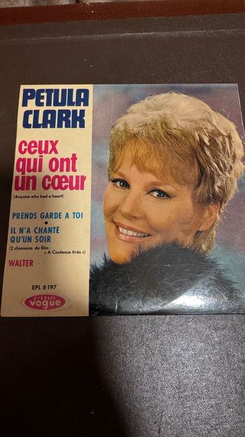 Vinyle 45 Tours,  Petula Clark – Les Beaux Jours