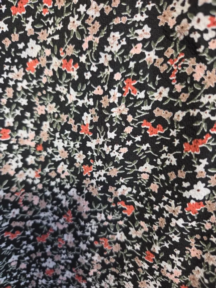 Blouse manches longues fleurie T42 - photo numéro 5