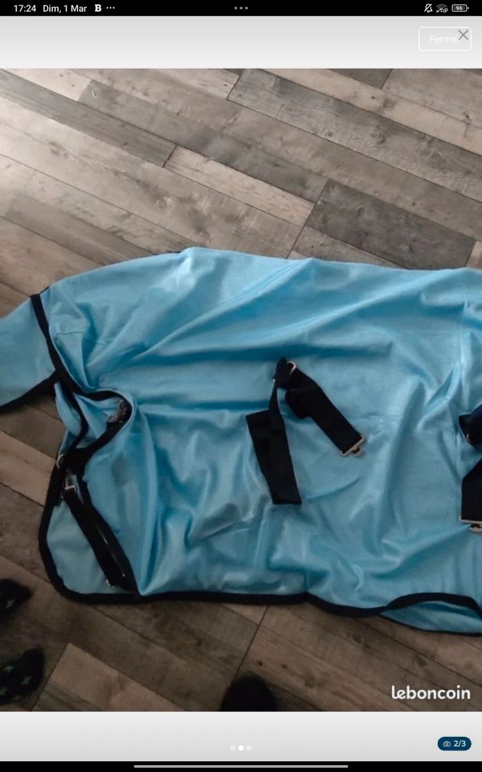 Chemise Anti mouche cheval poney taille 125 - photo numéro 2