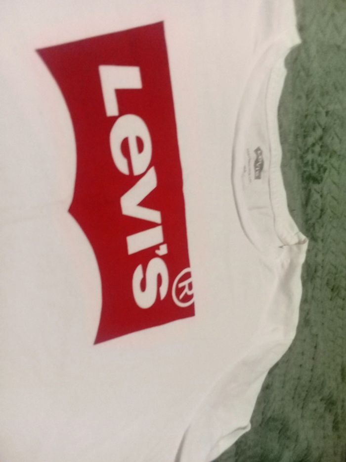 T shirt levis blanc - photo numéro 4