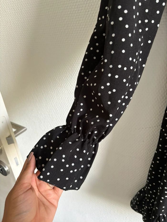 Robe noire à pois blanche - photo numéro 5