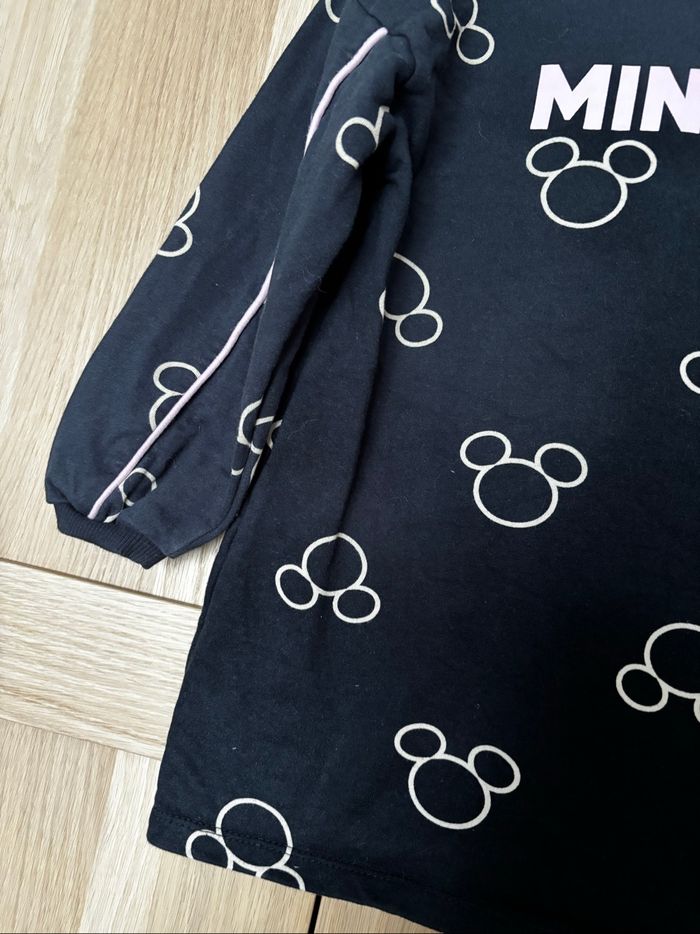 Robe sweat bleu/violet Mickey DISNEY t.5ans - photo numéro 3
