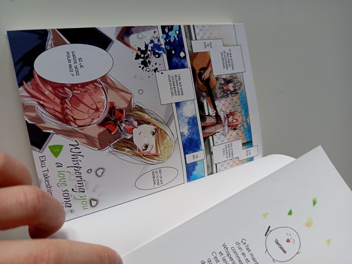 Manga Taifu Yuri whispering you a love song - photo numéro 8