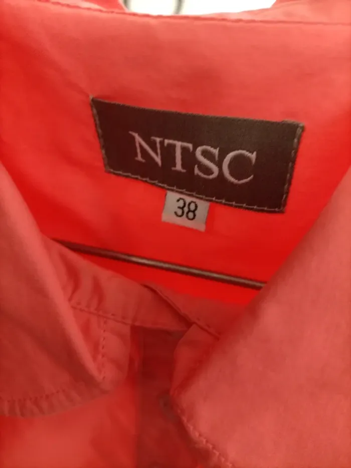 Chemise femme manches courtes rose fuchsia – NTSC – Taille 38 A691 - photo numéro 8